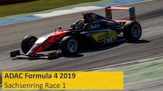 ADAC Formula 4 Race 1 Sachsenring 2019 Re-Live English