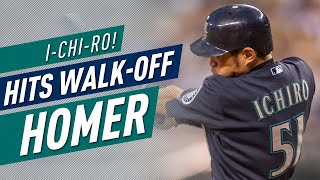 Ichiro Hits Walk-Off Homer Against Mariano Rivera