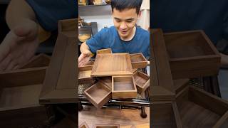 Amazing woodworking artist skills #craft #shorts #woodart