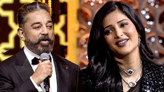 Ulaganayagan Kamal Haasan revealed a music album with Shruti Haasan after winning Best Singer Award