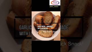 Garlic loaf bread | Homemade  |40 Secs Recipe #Shorts