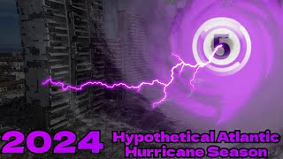 2024 Hypothetical Atlantic Hurricane Season Animation