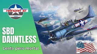 Douglas SBD Dauntless | Lento pero mortal