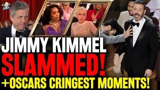 Jimmy Kimmel SLAMMED for Oscars Gag with Malala! + AWKWARD Angela Bassett & Hugh Grant Moments!