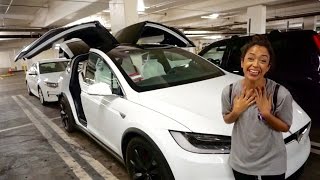 SURPRISING MY GIRLFRIEND WITH A NEW TESLA!!