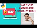 Build A Password Generator GUI For Beginners | Python World |Python Tutorial