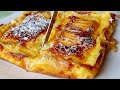 EL POSTRE MÁS RICO Y FÁCIL, EN 5 MINUTOS, CON 4 MANZANAS y SIN HARINA DE TRIGO| 🍎TARTA DE MANZANA🍏🤤