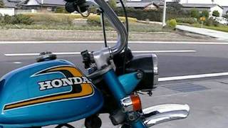 HONDA  ４L  Monkey  Z50J NHRCショートダウンマフラー