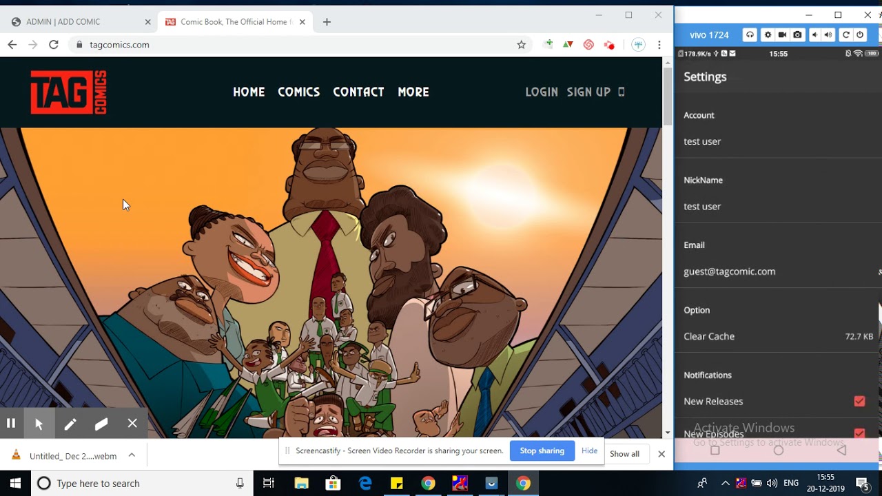 Comic Youtube