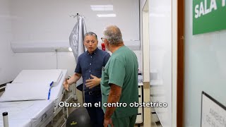 Fernando Gray - Inauguración de las obras en el centro obstétrico del Hospital Municipal Santamarina