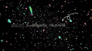 Oke Oka Lokam Song Lyrical | lyrics |What's up status | Sid Sriram |Sashi movie| Aadi