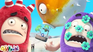 HORRIBLE HOLIDAYS 💦 NEW Fuse Goes Camping and more | Oddbods Full Episodes | Funny Cartoons for Kids