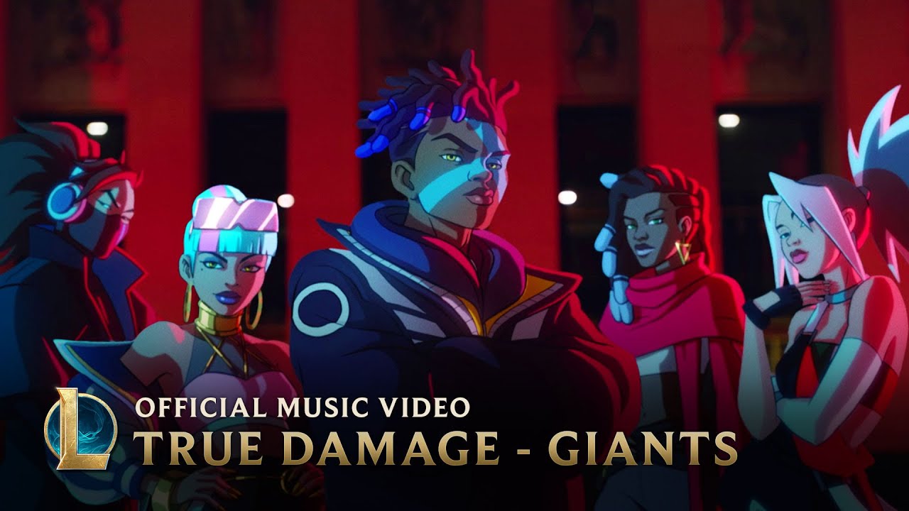 True Damage, Becky G. & Keke Palmer - Giants (feat. SOYEON, DUCKWRTH, Thutmose & League of Legends) True Damage, Becky G. & Keke Palmer - Giants (feat. SOYEON, DUCKWRTH, Thutmose & League of Legends)