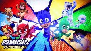 Sing Along with the Power Heroes! | Official Theme Song | PJ Masks Official