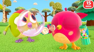 Hop Hop si Burung Hantu & mainan untuk anak | Kartun anak & game bayi | Video dalam bahasa Indonesia