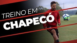 Flamengo treina em Chapecó