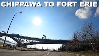 Driving Niagara 4K 🇨🇦 - Chippawa To Fort Erie February 2023