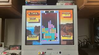 Super Tetris 2 + BomBliss Limited Edition max out score 999999 level sp2 lines 329