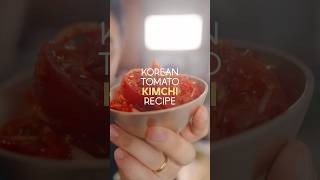 Can you make kimchi with Tomato? You can absolutely can! #kimchi #tomato #토마토김치 #김치