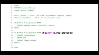 How to translate python into pseudo code