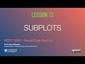 12 - Subplots