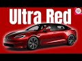 New Tesla Ultra Red Paint Color For Model S And Model X