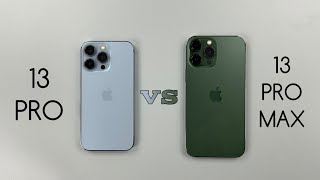 iPhone 13 Pro Vs 13 Pro Max Speed Test \u0026 Camera Comparison 2025