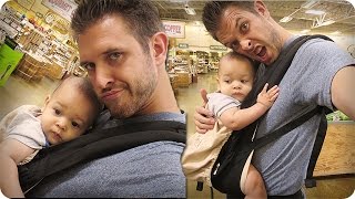 BABYWEARING DAD FTW!!!