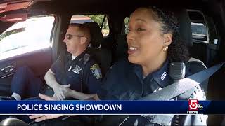 Who sang it better? NYPD vs Boston singing officers