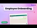 Employee Onboarding on WhatsApp | AI Agent Demo (Mukh.1)