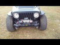 35 s on the jeep tj stock axles and 3.73 s. what could go wrong