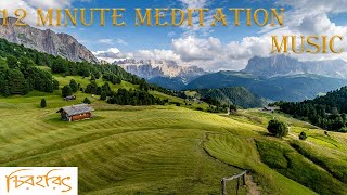 12-Minute Relaxing Meditation/Relaxing Mountain Music/Morning Meditation