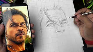 How to draw Shahrukh khan ,  Pathaan Drawing,  Art Competition Results ??