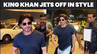 Dunki Star Shah Rukh Khan Impresses Fans With His Airport Style, Video Goes Viral @speednews0
