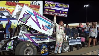 LOGAN WAGNER  *Victory Lane*  PORT ROYAL SPEEDWAY July 31,2021