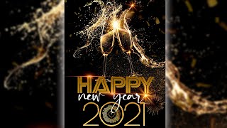 HAPPY NEW YEAR 2021 FLYER DESIGN IN PHOTOSHOP | Flyer Design Photoshop 2021