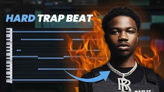 Dark Hard Trap Beat - [FL STUDIO TUTORIAL]