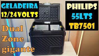 GELADEIRA AUTOMOTIVA PHILIPS 55L 12/24V