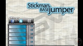 Stickman Base Jumper - iPhone \u0026 iPad Gameplay Video