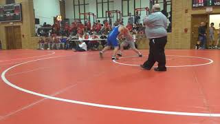 Lincolnview jr high school wrestling Tyler only match