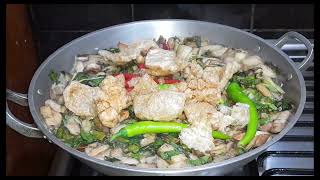 Super anghang na ginat-ang laing na gabi with isdang labahita @mamaslovechannel