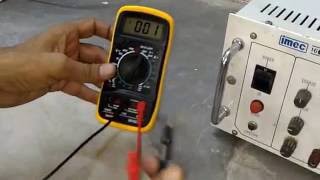 Use of Digital Multimeter(डिजिटल मल्टीमीटर का उपयोग करना सीखें )Part-02