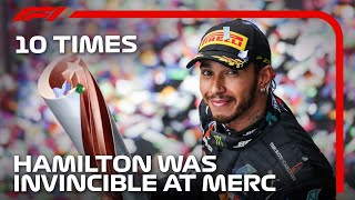 10 Times Lewis Hamilton Was Invincible at Mercedes