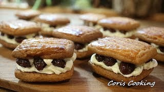 Rum Raisin buttercream sandwich Recipes｜Coris cooking