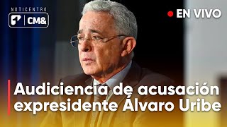EN VIVO Audiencia de acusación contra expresidente Álvaro Uribe Vélez | Canal 1