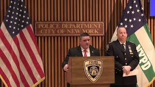 Watch as NYPD executives provide an update on a significant case and arrests.