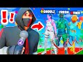 I Pretended to be Famous YouTubers in Fortnite Fashion Shows...