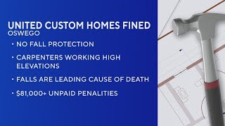 OSHA fines Oswego contractor 7th time for safety violations