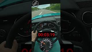 Ford Mustang GT 5.0 V8 421 PS 0-100 kmh Acceleration Test