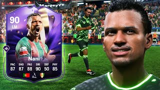 90 End of an Era SBC Nani is pure NOSTALGIA!! 😍 FC 25 Player Review